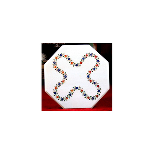Colorful Marble Handmade Unique Inlay Coffee Table Top - Product Image 1