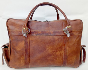 Sacs en cuir pour hommes les plus demandés Styles de sacs en cuir pour hommes Meilleurs sacs de bureau en cuir indien pour hommes - Product Image 5