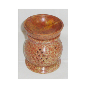 เตาน้ำมันหอมระเหยหินสบู่อินเดีย - Product Image 1