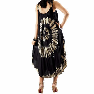 Robe longue d'été pour femmes, vêtement de plage, petite, Maxi, imprimé Floral, en coton, style bohème - Product Image 2