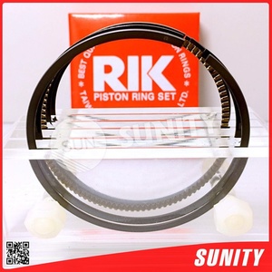 Hecho en Taiwán Motor de motocicleta de alta precisión Piezas de motor de gasolina Oversize GL135 58,5mm 1,0mm RIKEN Anillo de pistón - Product Image 2