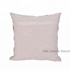 Housse de coussin décorative brodée à la main en Inde, vente en gros de décoration de chaise d'extérieur, housse de coussin de Noël - Product Image 5