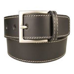 2021 Cinturón de cuero genuino de grano superior para hombres a precio al por mayor Hecho en India Cinturones y accesorios de cuero para hombres y mujeres - Product Image 1