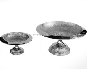 Nickel Fruit <b>Stand</b> Hot Selling High Quality Handmade Tabletop Decorative Fruit Bowl Good Selling New Design Display <b>Stand</b> - Product Image 1