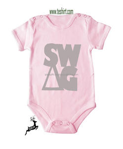 eco dyed organic bamboo short Sleeve Printed Newborn Boy blank baby Romper santa romper baby kids x mas romper 2019 Christmas - Product Image 5
