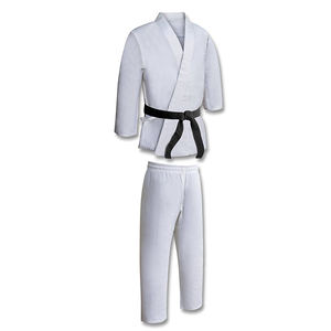 Uniforme de kárate unisex Kumite blanco Kyokushin WKF Kata Gold Master directo del proveedor - Product Image 4