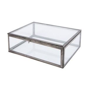 Hot Sale <b>Glass</b> <b>Box</b> for Home Decoration Office Decoration Wedding Decoration - Product Image 1