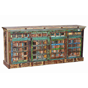 Số lượng lớn bán buôn Antique-Style khai hoang gỗ phòng ăn đồ nội thất rắn sideboards Đối với trang chủ sử dụng gỗ rắn khai hoang cửa hàng gỗ - Product Image 1