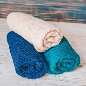 Serviette de bain de haute qualité Design uni Bonne qualité Super absorbant Serviette de bain écologique Serviette de bain de golf de l'Inde - Product Image 5