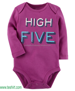 Organic Cotton Toddler Infant Romper Bodysuit High Quality <b>Baby</b> Romper Snap Button OEM Wholesale Online Sale for Boys Girls - Product Image 5