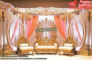 Marco de puerta famoso para boda, conjunto de escenario de boda con estilo tradicional, Moderno - Product Image 6