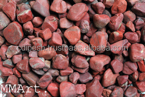 Piedras de Jaspe Rojo Agata Súper Natural, Guijarros para Uso en Exteriores, 10mm/30mm, Recubrimiento Químico de Polirutano, Rocas de Piedra, Agregado, India 5+ - Product Image 4