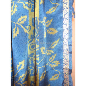 Sram — saree en soie pure, style ethnique indien, vintage - Product Image 3