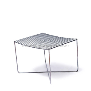 Modern Square Wicker Rattan <b>Side</b> <b>Table</b> Weather Resistant <b>Outdoor</b> Patio Furniture Coffee Accent <b>Table</b> For Garden Balcony Hotel - Product Image 5