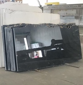 Meilleure qualité Vietnam dalle de marbre Dolomite noire 100% surface polie naturelle grand matériau de décoration de forme - Product Image 6