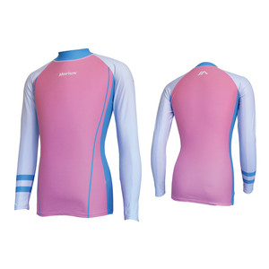 Camiseta de Protección UV de Manga Larga Estilo MARIUM, Unisex, Color Blanco, Tallas S-3L, Venta al Por Mayor - Product Image 1