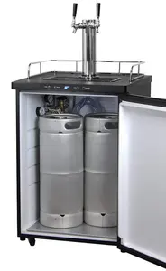 Digital Display Doppel Wasserhähne China Bier Dispenser Kegerator