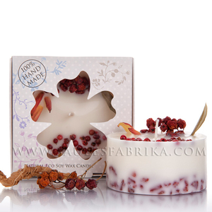 Vela de cera de soja ecológica modelo Nr.5 de Saules Fabrika para decoración del hogar - Product Image 1