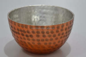 Customized Small Decorative Iron American Style Serving <b>Bowl</b> for Party <b>Snacks</b> Nuts Peanuts Dry Fruits Dinner - Product Image 3