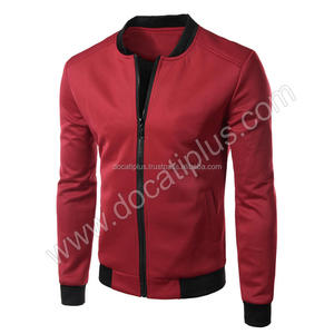 Chaquetas varsity de cuero personalizadas OEM para hombre - Product Image 2