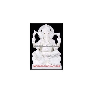 Magnifique statue de Rama en marbre, temple Darbar - Product Image 1