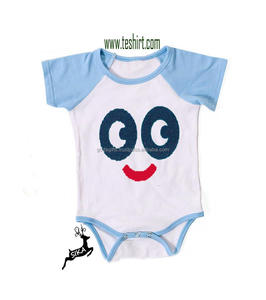 Body de algodón orgánico de bambú con estampado personalizado de alta calidad para niñas recién nacidas, Pelele de tela suave, cierre de botón a presión, blanco liso - Product Image 6