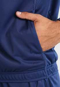 OEM บริการชุดกีฬาสำหรับผู้ชายที่กำหนดเองสีน้ำเงินเข้มแบรนด์แฟชั่นใหม่ที่กำหนดเองโลโก้ที่ยอมรับได้ - Product Image 4