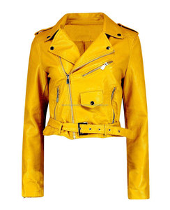 แจ็คเก็ตและเสื้อโค้ทมอเตอร์ไซค์หนังแกะแท้ทรงสลิมฟิตแบบสั่งทำจำนวนมากขายดีประจำปี 2026 - Product Image 1