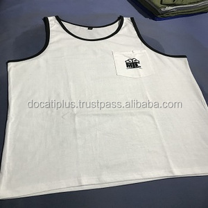 Camiseta sin mangas personalizada con cualquier logotipo para hombre - Product Image 1