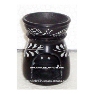 Indian Soapstone Aroma <b>Oil</b> <b>Burners</b> - Product Image 1