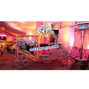 Buggy manual de entrada nupcial para bodas, color y tamaño personalizados, madera y metal tratados, diseño moderno, marca DSTEXPORTS - Product Image 1