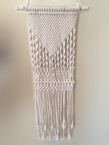 Macramé bohemio más vendido, decoración colgante de pared, tejido a mano, madera, algodón y arte tejido para decoración del hogar, nuevo estilo de diseño - Product Image 5