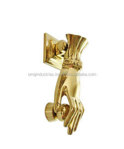 Aldaba de puerta de latón OMG Industries, accesorios de ventana ornamentados - Product Image 1