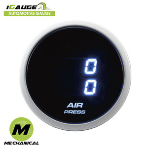 Medidor de Presión de Aire para Suspensión de Automóvil con Pantalla LED Azul, Pantalla LCD de 52 mm - Product Image 1