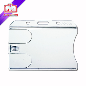 Working Staff Rigid Plastic <b>ID</b> Name Tag Card Badge <b>Holder</b> - Product Image 6