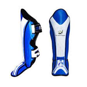 Espinillera de gemelos y protector de empeine cuero genuino Kick Boxing entrenamiento de alta calidad personalizado al por mayor espinilleras profesionales - Product Image 1