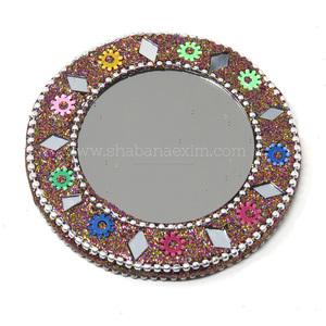 Wholesale Cosmetic Makeup <b>Mirrors</b> Compact Small Round Pocket <b>Mirrors</b> - Product Image 3