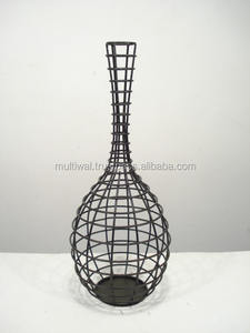 Vase en aluminium classique en métal de luxe pour une utilisation intérieure et extérieure Table de restaurants de mariage - Product Image 6