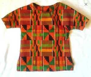 Kente baskı afrika çocuklar erkek kız meksika panço hippi gömlek hippi geleneksel-çocuk Dashiki-Boho-tribal-balmumu baskı kent