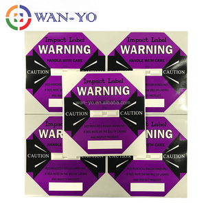 Étiquette d'indicateur de choc, 10 pièces, 37G, Wan-Yo - Product Image 1