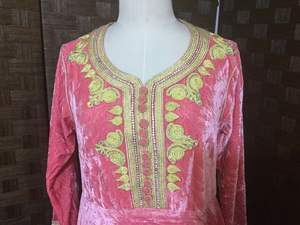 Buena increíble abaya musulmán vestidos dubai abaya kimono kaftan jalbab estado del arte de la ajm - Product Image 5