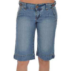 กางเกงยีนส์ขาสั้นผู้หญิงสีน้ำเงิน ดีไซน์ใหม่ล่าสุด คุณภาพสูงมาก - Product Image 1