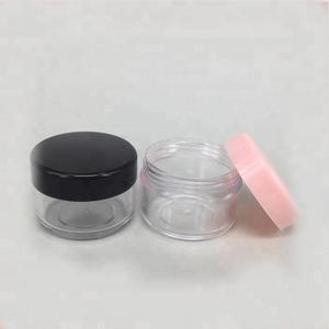 Gran oferta, botella vacía cosmética de 15g de muestra pequeña de plástico transparente con tapa Multicolor, capacidad de 15ml para crema facial, cuidado de la piel - Product Image 3