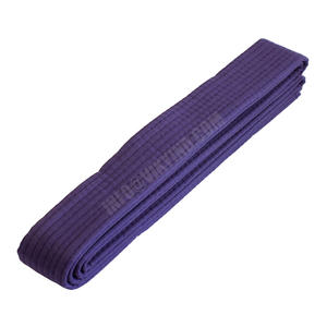 High Quality Pearl Weave Cotton Jiujitsu Belt Unisex Custom Logo Martial Arts Wear Karate BJJ <b>Hemp</b> Jiu Jitsu Belt Taekwondo - Product Image 4