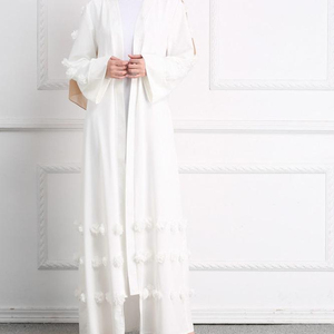 Qualité impressionnante femmes tenue décontractée caftan Dubaï musulman islamique Abaya - Product Image 1