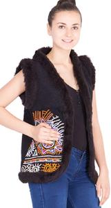 Chaleco de Mujer Bordado a Mano Tradicional Indio Banjara, Elaboradamente Elaborado, que Muestra un Vibrante Arte Tribal - Product Image 4