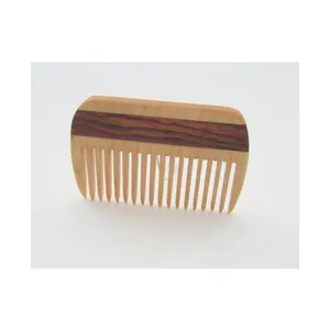 Peine para Barba Fabricación India Peine para Barba de madera natural para hombres y mujeres al mejor precio