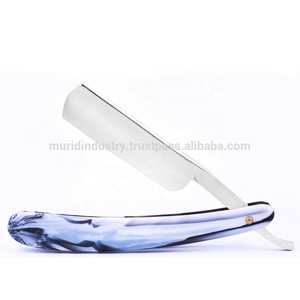 มีดโกน PPRESTIGE สแตนเลสสตีล ขัดเงา/ผิวด้าน ด้ามจับพลาสติก/ไม้/อะลูมิเนียม ใบมีดเดี่ยว สำหรับโกนหน้า/ตัว - Product Image 4