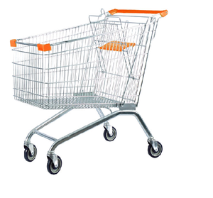 Offre Spéciale produit longue durée de Vie Chariot (MJY-M06) en acier inoxydable de chariot à achats de supermarché de prix - Product Image 1