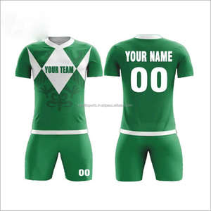 Vêtements de sport de football de style marin OEM personnalisés unisexe, maillot de football pour hommes, t-shirt uni, lot de vêtements pneumatiques au design unique - Product Image 5